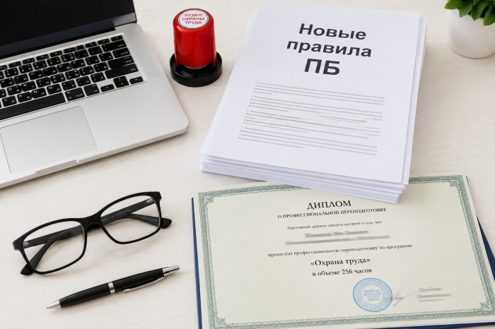 Изменение в законодательстве и приглашение пройти профессиональную переподготовку по пожарной безопасности